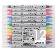 ZIG Clean Color f 12色セット